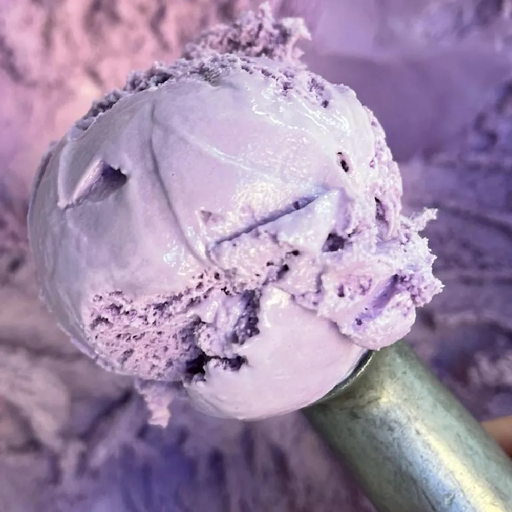 Ube ice cream